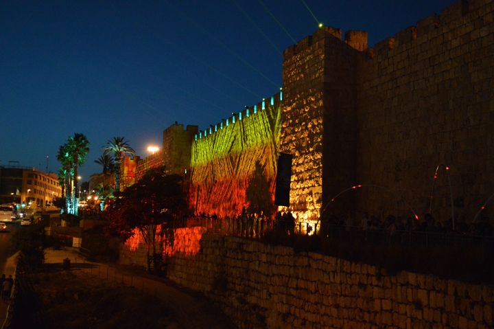 Everyone needs to have a little fun. The Jerusalem Festival of Lights was certainly an interesting experience and an unexpectedly beautiful (if occasionally confusing) way to see the Old City by night. The walls and many monuments were lit up like Christmas trees, or better, like the Disney Castle in Orlando, and music and entertainment fills the streets. It was great!